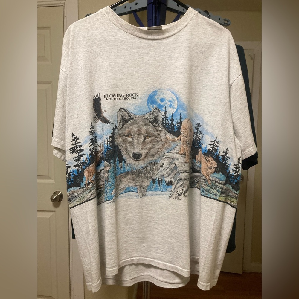 VTG BLOWING ROCK ALL AROUND PIECE SINGLE STITCH